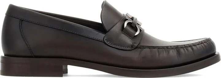 Gancini-embellished loafers