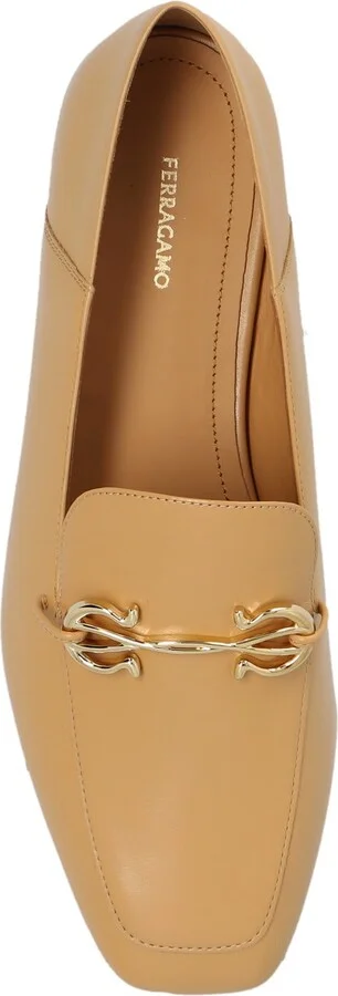 Gancini-embellished Slip-on Loafers - Image 4