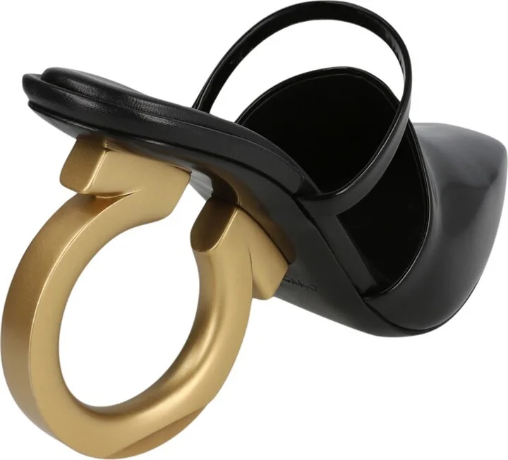 Gancini Heel Mule Pump - Image 8