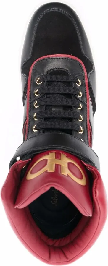 Gancini high-top sneakers - Image 4