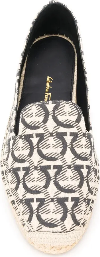 Gancini-jacquard espadrilles - Image 4