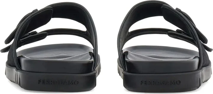 Gancini-jacquard sandals - Image 3