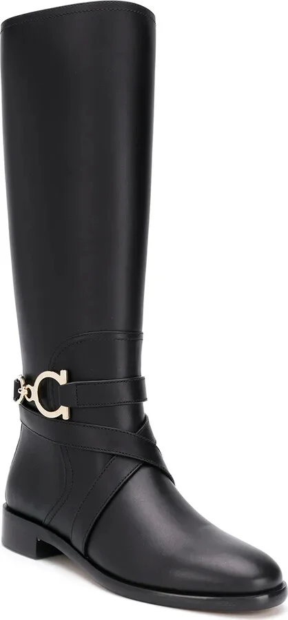 Gancini knee-high boots - Image 2