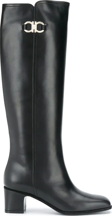 Gancini knee-high boots