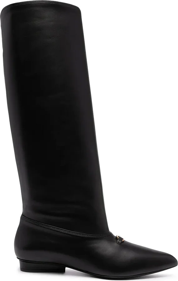Gancini knee-high boots