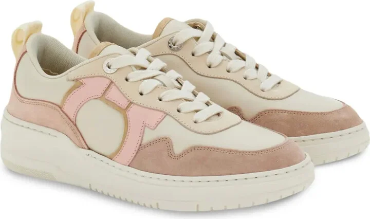 Gancini lace-up sneakers - Image 2