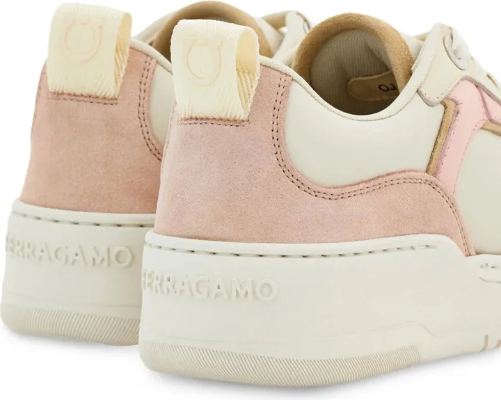 Gancini lace-up sneakers - Image 3