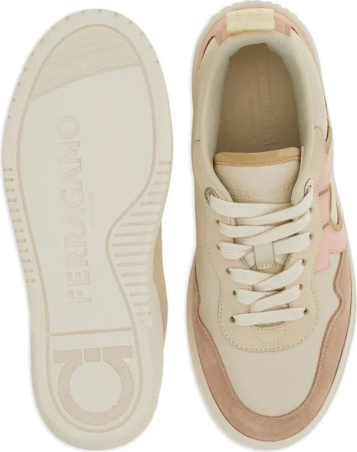 Gancini lace-up sneakers - Image 5