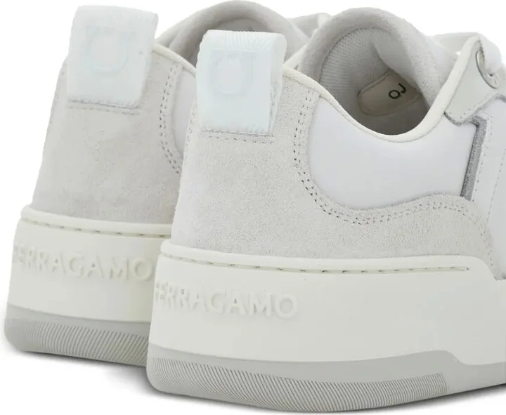 Gancini lace-up sneakers - Image 3