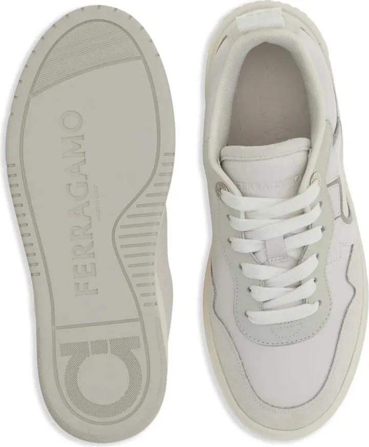 Gancini lace-up sneakers - Image 5