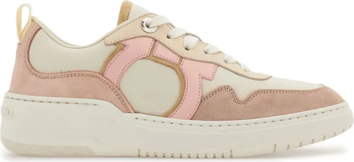 Gancini lace-up sneakers