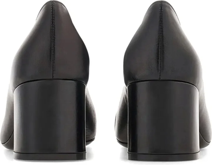 Gancini leather pumps - Image 3