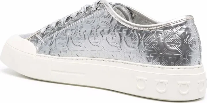 Gancini low-top sneakers - Image 3
