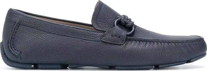 Gancini moccasin driver shoes