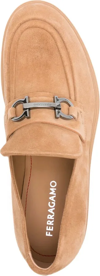 Gancini-ornament loafers - Image 4