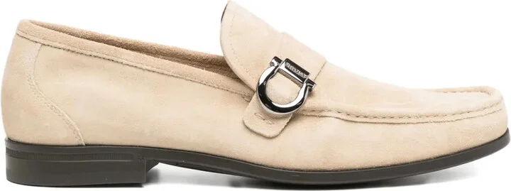 Gancini-ornament loafers