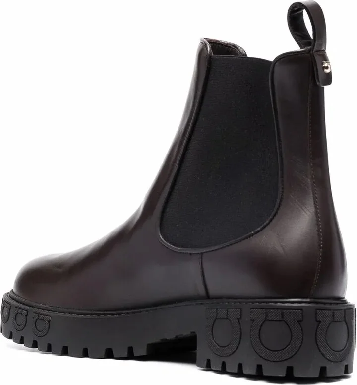 Gancini-outsole ankle boots - Image 3