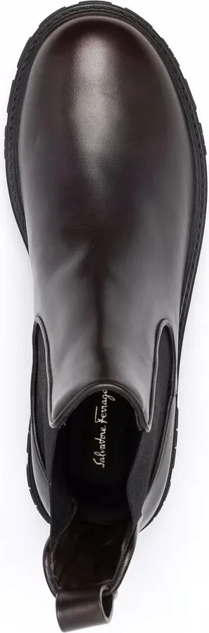 Gancini-outsole ankle boots - Image 4