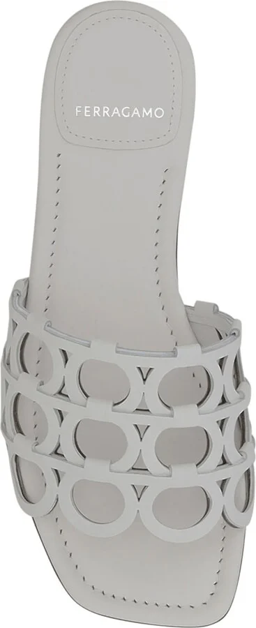 Gancini Pattern Sandals - Image 4