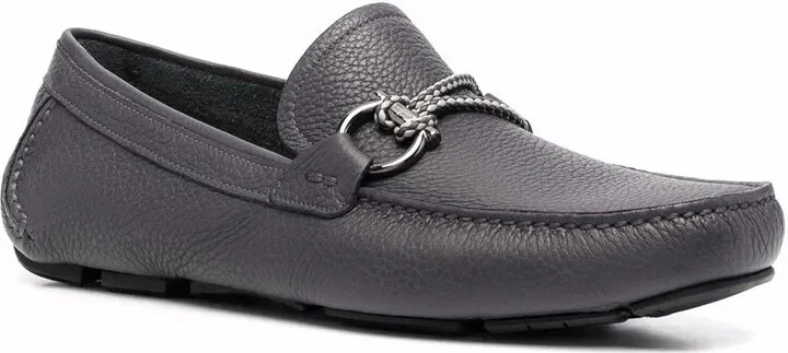 Gancini pebbled driving shoes - Image 2