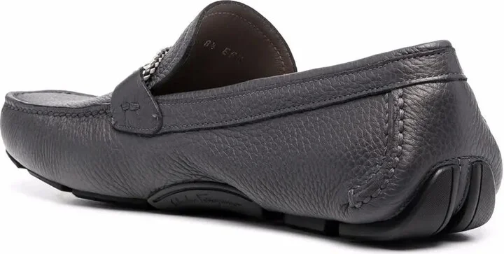 Gancini pebbled driving shoes - Image 3