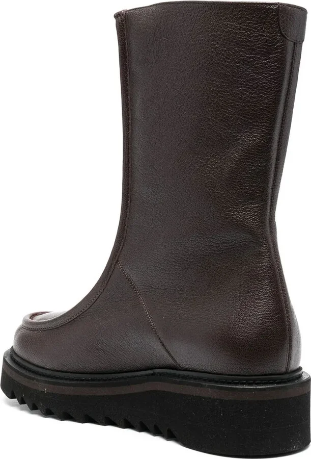 Gancini-plaque ankle boots - Image 3