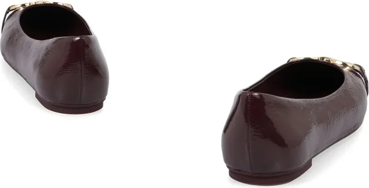 Gancini-plaque ballet flats - Image 3