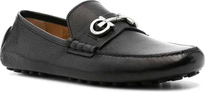 Gancini-plaque driver shoes - Image 2
