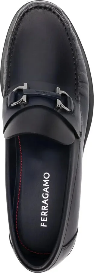 Gancini-plaque loafers - Image 4