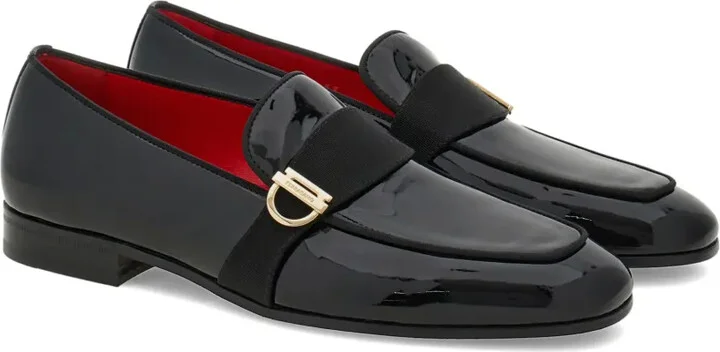 Gancini-plaque loafers - Image 2