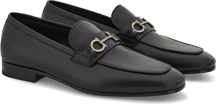 Gancini-plaque loafers - Image 2