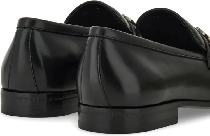 Gancini-plaque loafers - Image 3