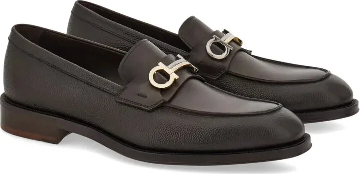 Gancini-plaque loafers - Image 2