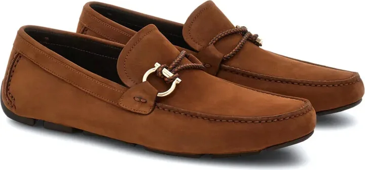 Gancini-plaque loafers - Image 2