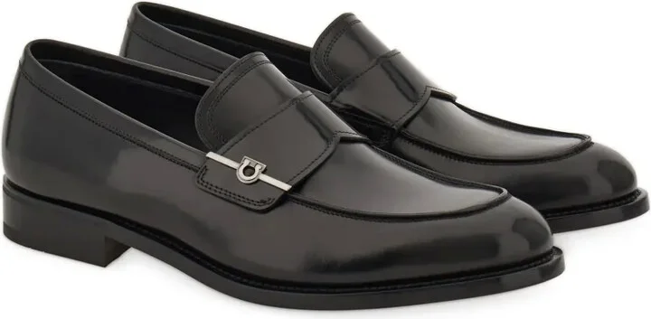 Gancini-plaque loafers - Image 2