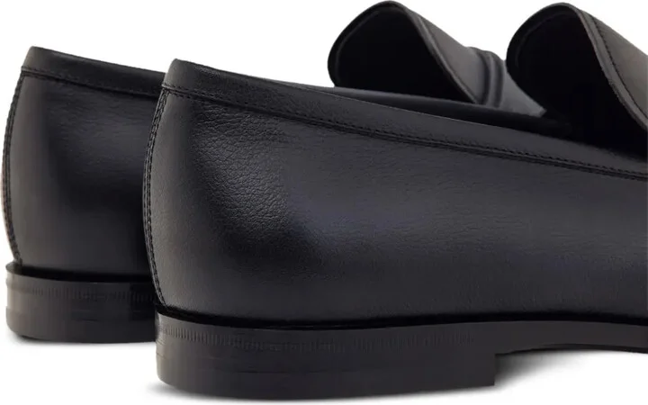 Gancini-plaque loafers - Image 3