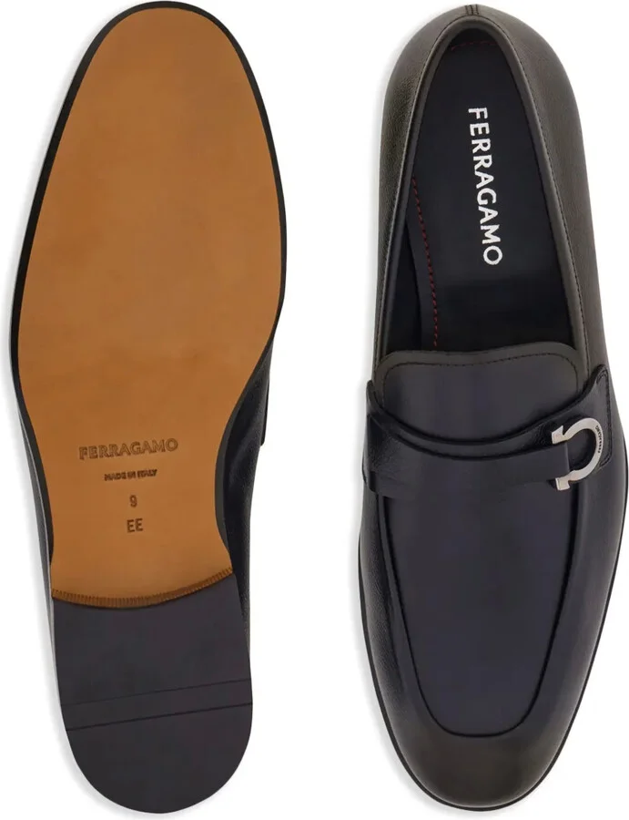 Gancini-plaque loafers - Image 5