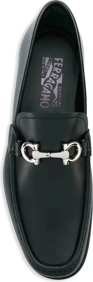 Gancini-plaque loafers - Image 4