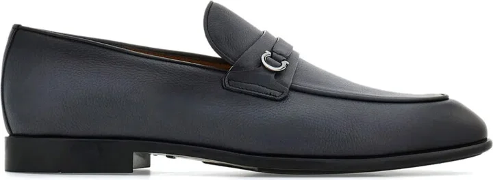 Gancini-plaque loafers