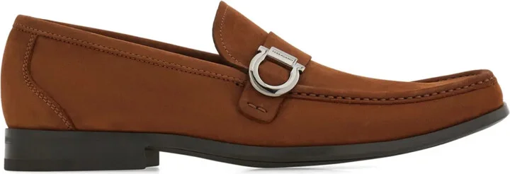 Gancini-plaque loafers