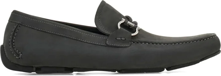 Gancini-plaque loafers