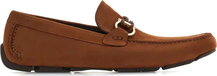 Gancini-plaque loafers