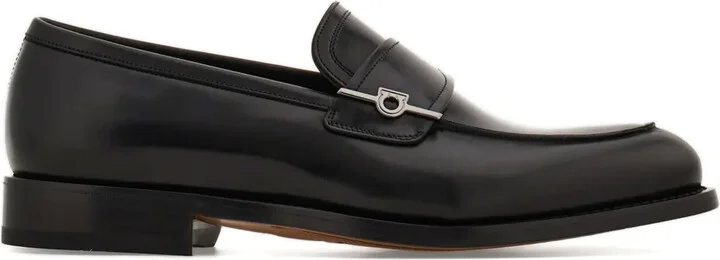 Gancini-plaque loafers