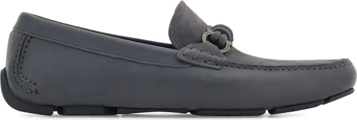 Gancini-plaque loafers