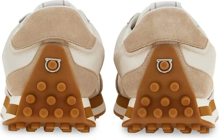 Gancini-plaque low-top sneakers - Image 3