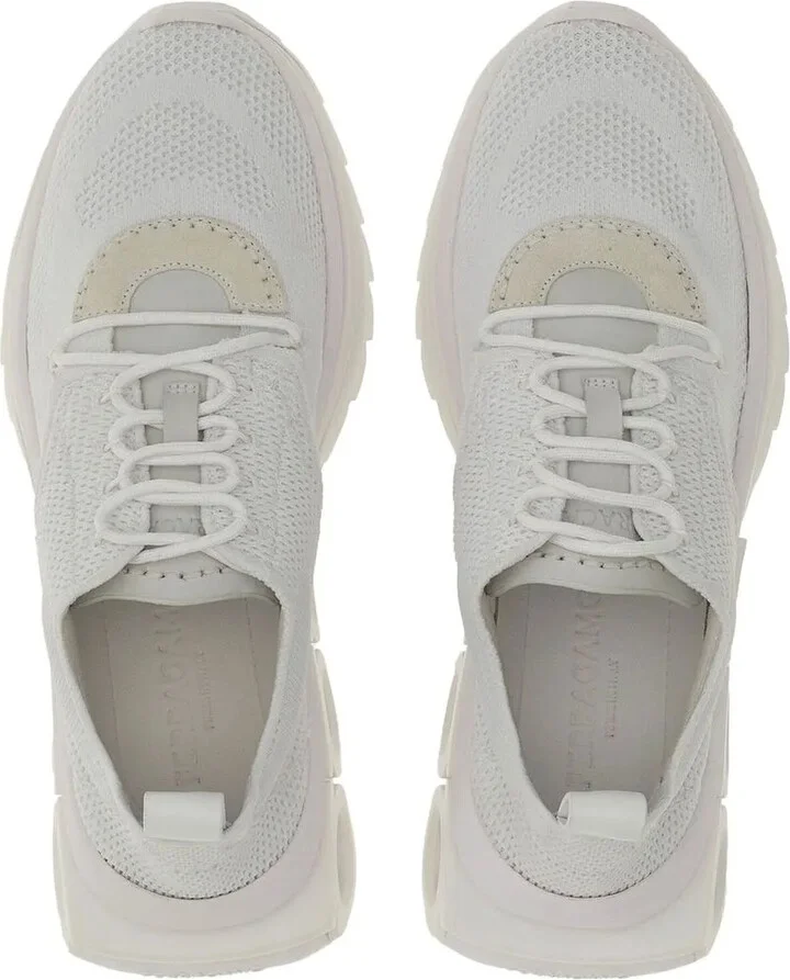 Gancini-plaque low-top sneakers - Image 3