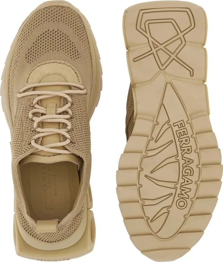 Gancini-plaque low-top sneakers - Image 5