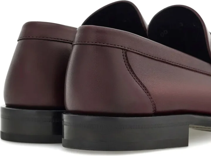 Gancini-plaque penny loafers - Image 3
