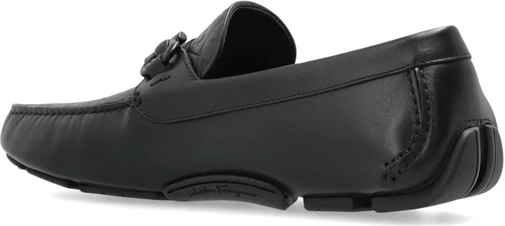 Gancini-plaque Slip-on Loafers - Image 3