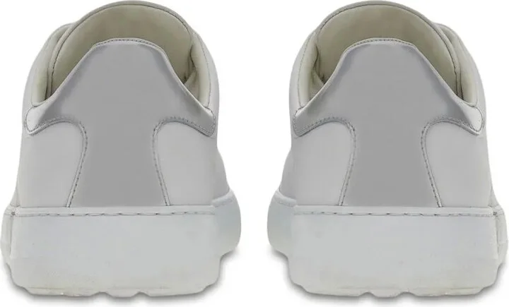 Gancini-print lace-up sneakers - Image 3